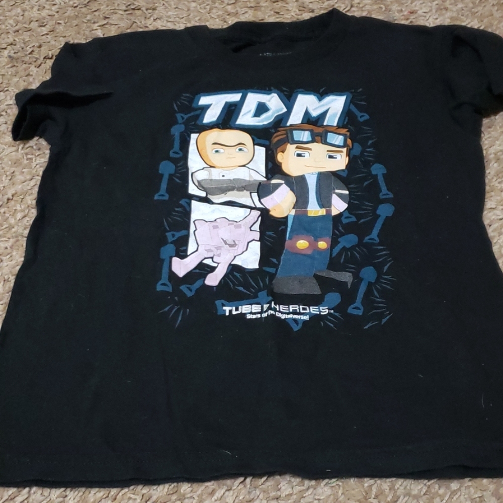 Boys tube hero's shirt